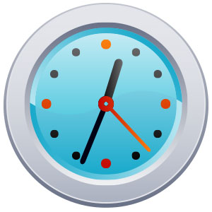 Grey Clock image